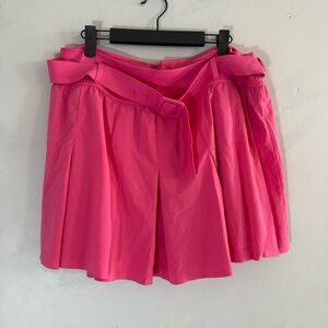 Aerie Offline Pleated Tennis Skort Hot Pink